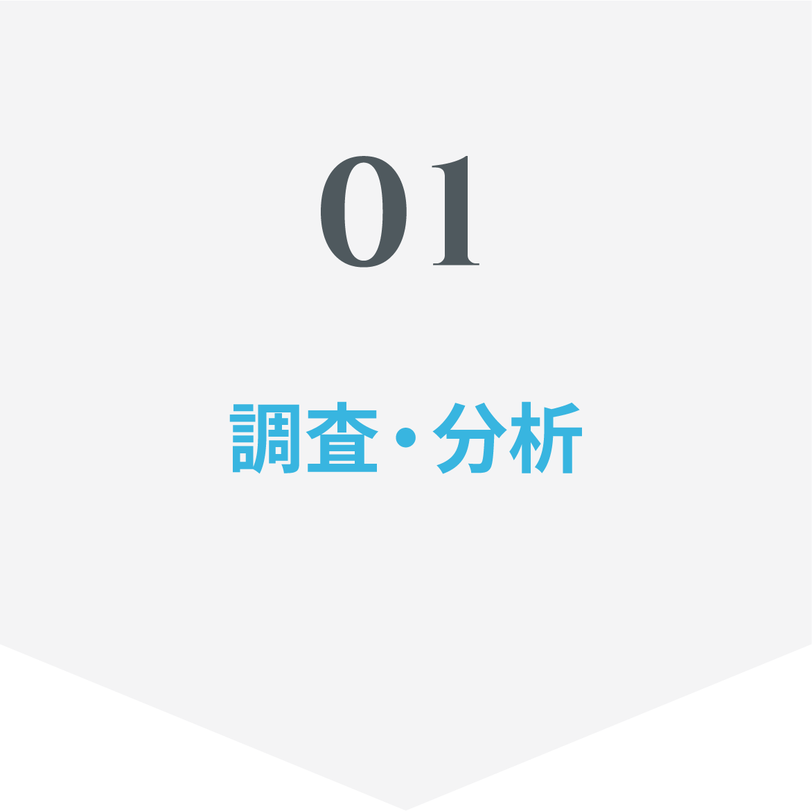 01調査分析